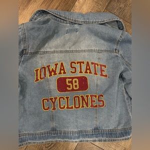 Iowa State jean jacket